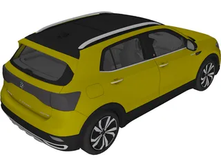 Volkswagen T-Cross 280 TSI (2019) 3D Model