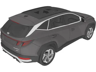 Hyundai Tucson (2021) 3D Model