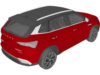 Skoda Kamiq GT (2020) 3D Model