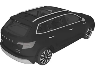 Skoda Karoq (2020) 3D Model