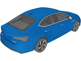 Skoda Octavia PRO (2021) 3D Model
