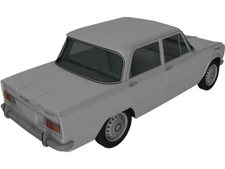 Alfa Romeo Giulia 105 (1962) 3D Model