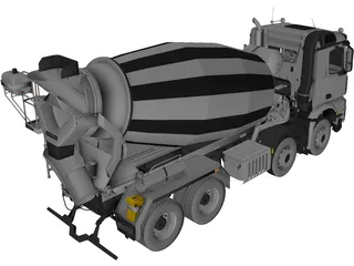 Mercedes-Benz Arocs 3D Model