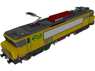 NS Class 1600 (1980) 3D Model