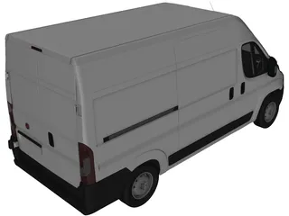 Fiat Ducato (2014) 3D Model