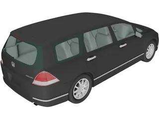 Honda Odyssey (2003) 3D Model