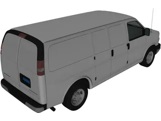 Chevrolet Express (2011) 3D Model