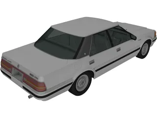 Toyota Crown (1983) 3D Model