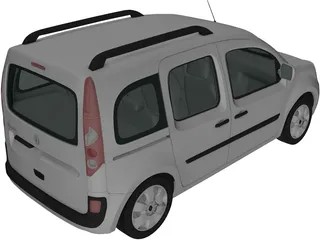 Renault Kangoo (2010) 3D Model