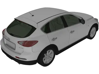 Infiniti EX 30d (2009) 3D Model