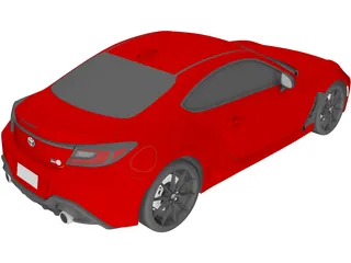 Toyota GR 86 (2022) 3D Model