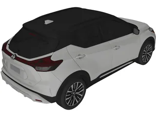 Nissan Kicks (2022) 3D Model