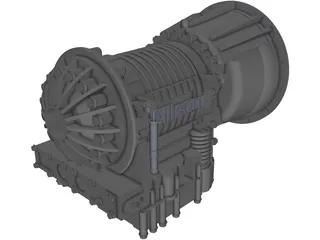 Allison Transmission 3200 3D Model