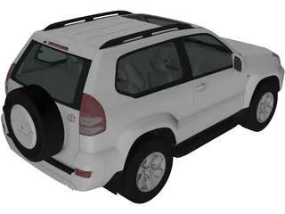 Toyota Land Cruiser Prado (2007) 3D Model