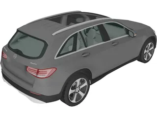 Mercedes-Benz GLC 250d (2016) 3D Model