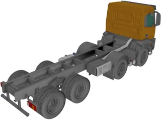 Iveco X-Way Chassis Truck (2020) 3D Model