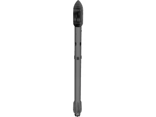 Spacex Falcon 9 3D Model