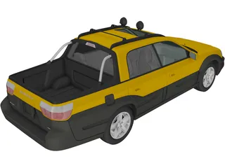 Subaru Baja (2002) 3D Model