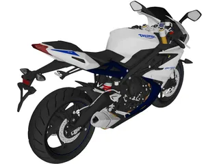 Triumph Daytona 675 (2014) 3D Model