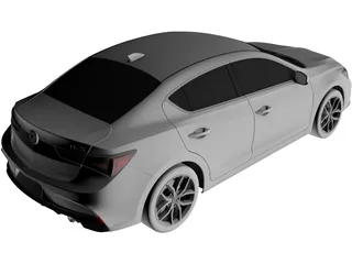 Acura ILX (2019) 3D Model