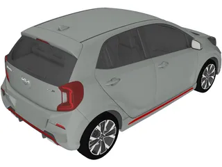 Kia Picanto GT line (2021) 3D Model