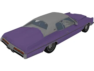 Chevrolet Impala (1972) 3D Model