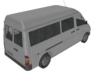 Mercedes-Benz Sprinter 3D Model