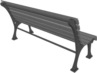 Bench 3D Model