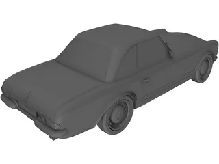 Mercedes-Benz 280 SL (1969) 3D Model