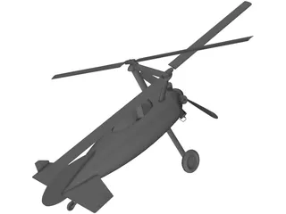 Autogyro Bushman 3D Model