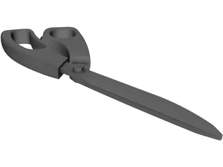 Scissors Shear 3D Model