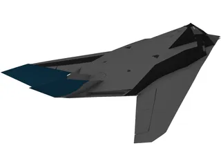 F-117 3D Model