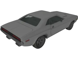 Dodge Challenger 3D Model