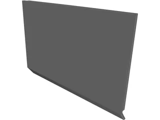 Samsung LCD TV 3D Model