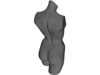 Woman Statue 3D Model