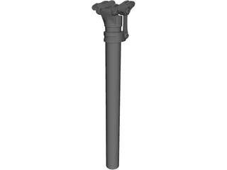 Bicycle Seatpost 3D Model