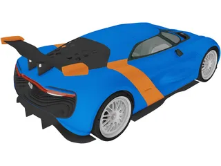 Renault Alpine A110-50 (2012) 3D Model