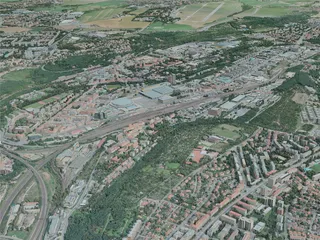 Praha-Kbely Airport, Czechia (2021) 3D Model