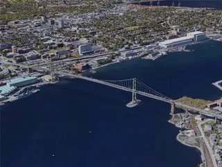 Halifax City, Canada (2021) 3D Model