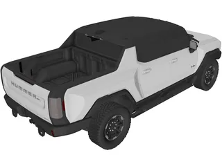 GMC Hummer EV (2022) 3D Model