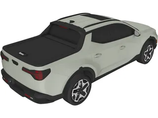 Hyundai Santa Cruz (2022) 3D Model