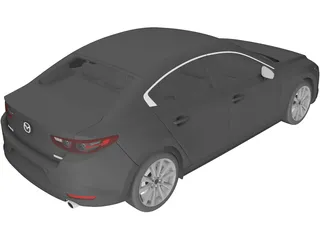 Mazda 3 Sedan (2020) 3D Model