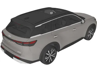 Infiniti QX60 (2022) 3D Model