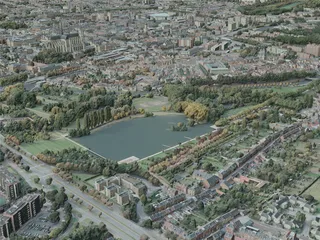 Amiens City, France (2021) 3D Model