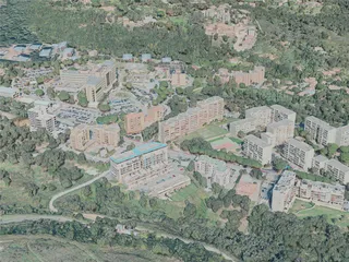 Bastia City, France (2021) 3D Model