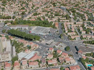 Beziers City, France (2021) 3D Model