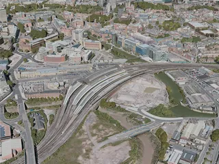 Bristol City, UK (2021) 3D Model