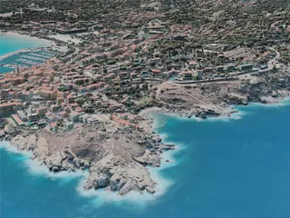 Calvi City, France (2021) 3D Model