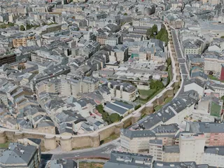 Lugo City, Spain (2021) 3D Model