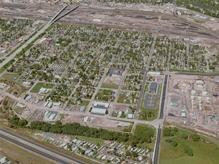 Cheyenne City, USA (2021) 3D Model